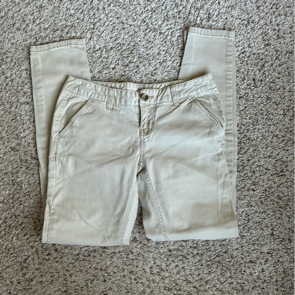 Mossimo Supply Co. Skinny Pants in Light Khaki